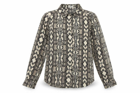 Womens UK Size 8 Brave Soul Brown Basic Blouse