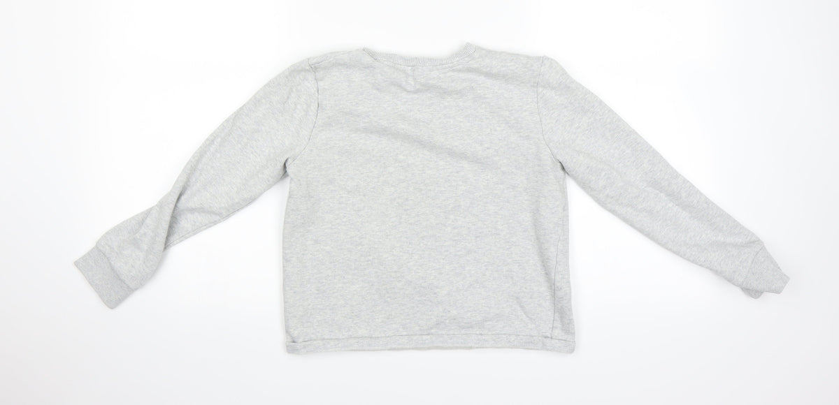 Tu  Girls Grey   Pullover Sweatshirt Size 10 Years