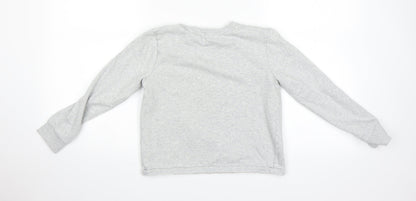 Tu  Girls Grey   Pullover Sweatshirt Size 10 Years