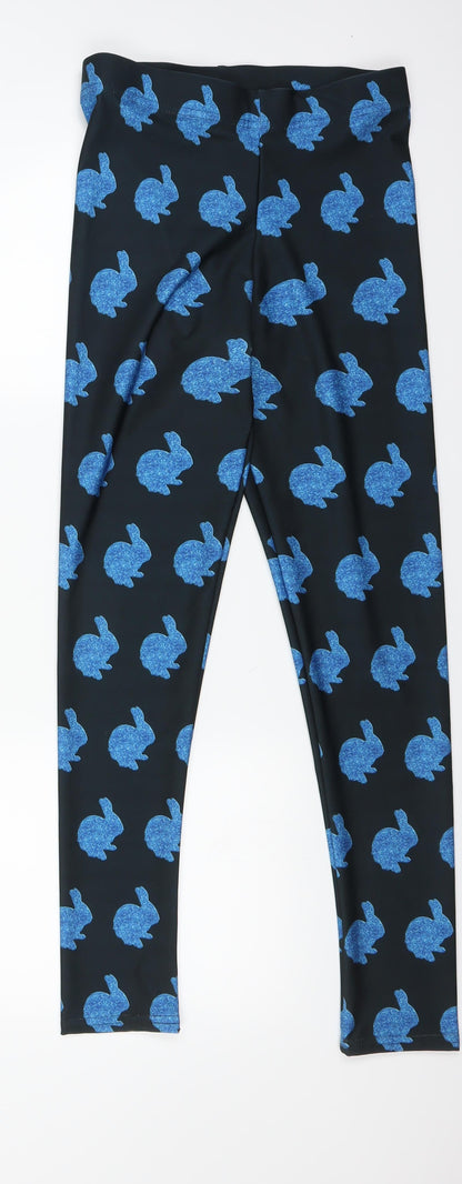 ART OF WHERE Womens Black   Jegging Leggings Size 10