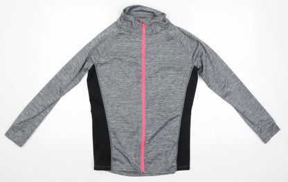 Tu  Womens Grey   Full Zip Jumper Size 12