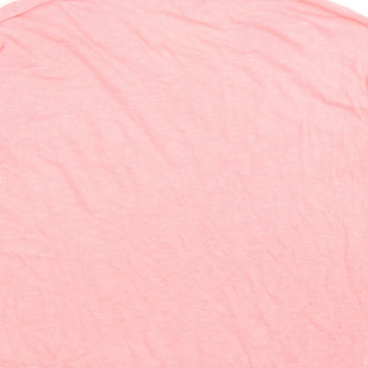 Gap Womens Pink  Knit Pullover Jumper Size M  - neon