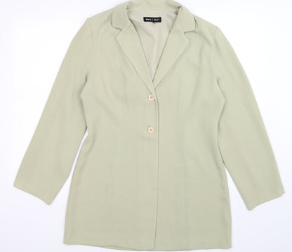 Warp + Weft Womens Green   Cardigan Jumper Size 14