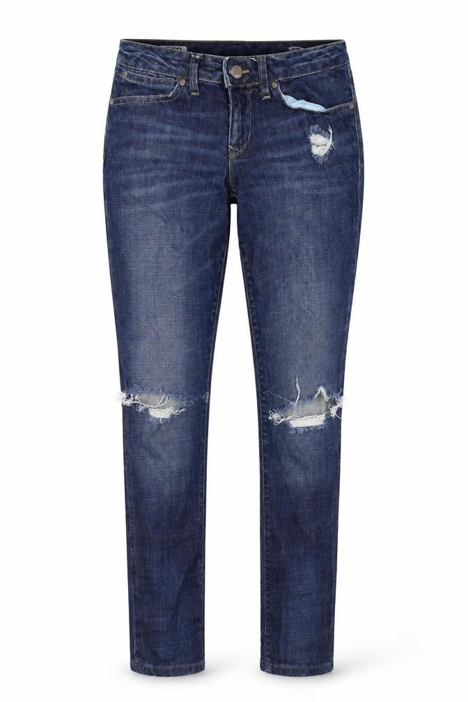 Womens UK Size S Gap Regular Fit Skinny Blue Jeans