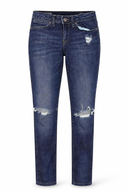 Womens UK Size S Gap Regular Fit Skinny Blue Jeans