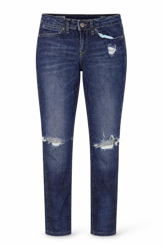 Womens UK Size S Gap Regular Fit Skinny Blue Jeans