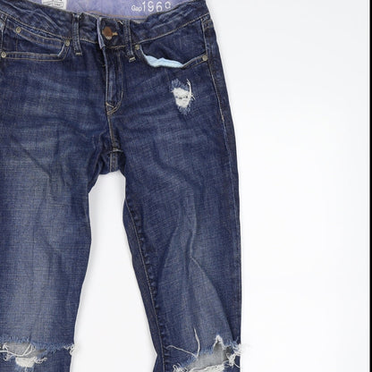 Gap Womens Blue  Denim Skinny Jeans Size S L27 in