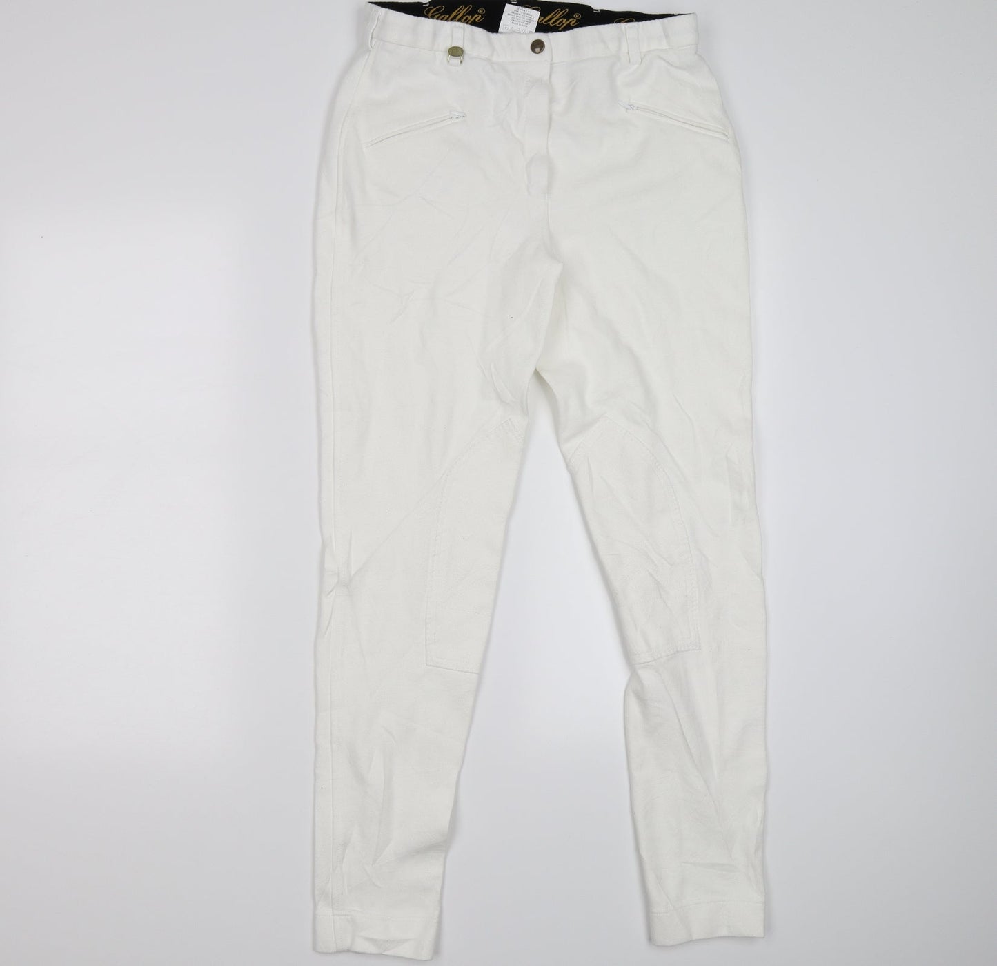 Gallop Womens White   Jegging Leggings Size L L30 in - Jodhpurs