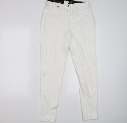 Gallop Womens White   Jegging Leggings Size L L30 in - Jodhpurs