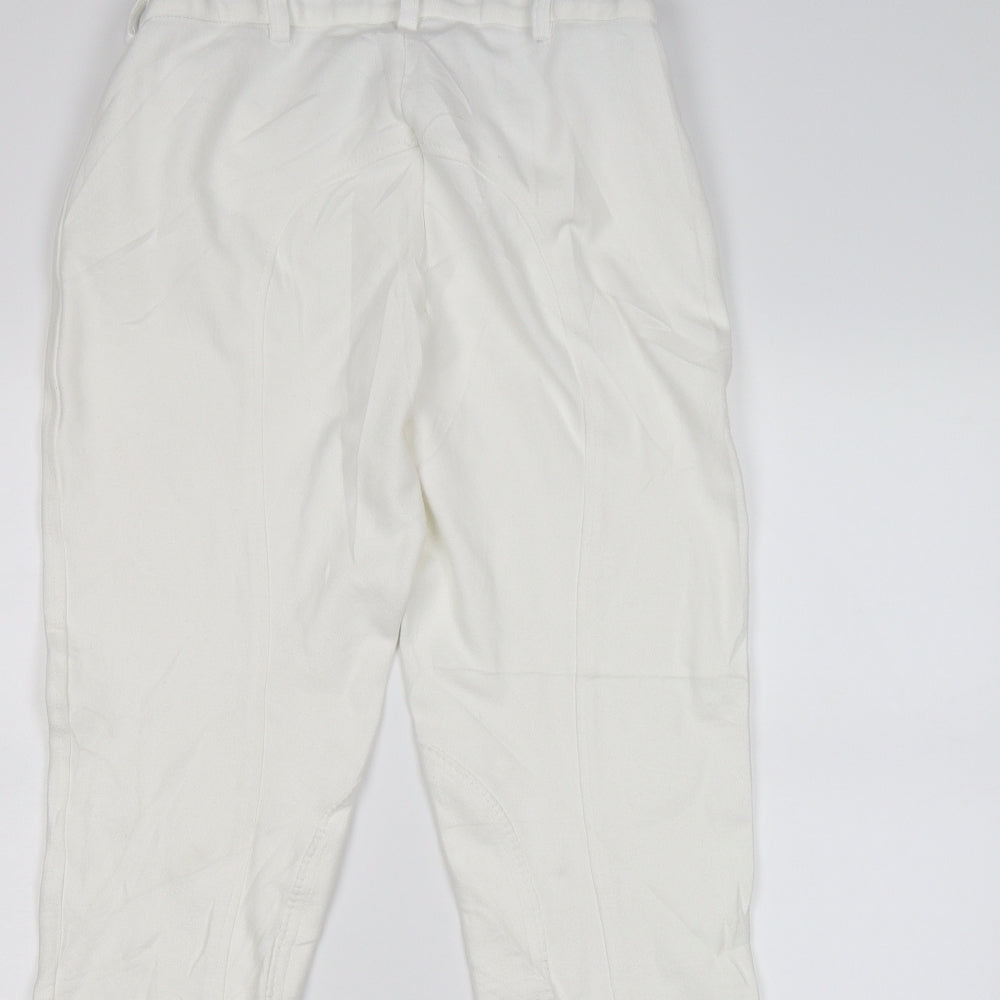 Gallop Womens White   Jegging Leggings Size L L30 in - Jodhpurs