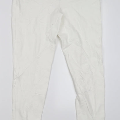 Gallop Womens White   Jegging Leggings Size L L30 in - Jodhpurs