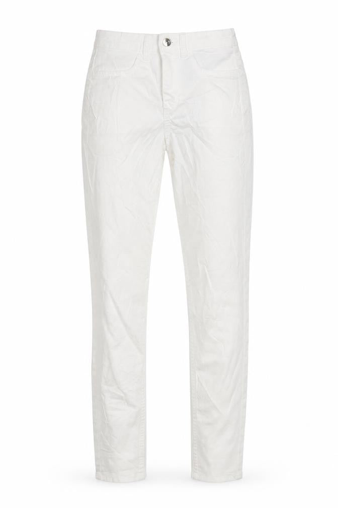 Womens UK Size 6 Divided Regular Fit Skinny White Jeans