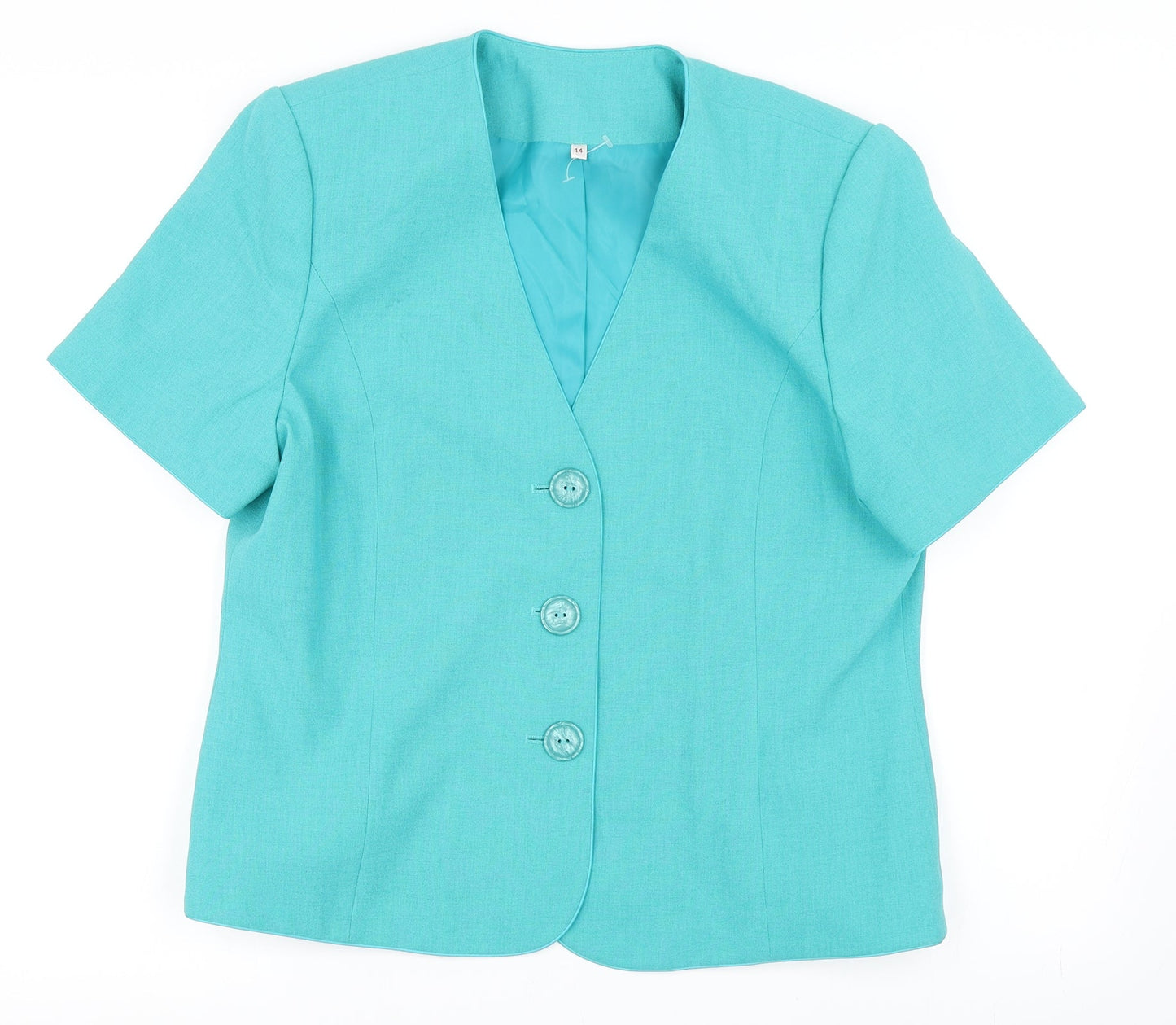 Womens UK Size 14 EWM Blue Jacket