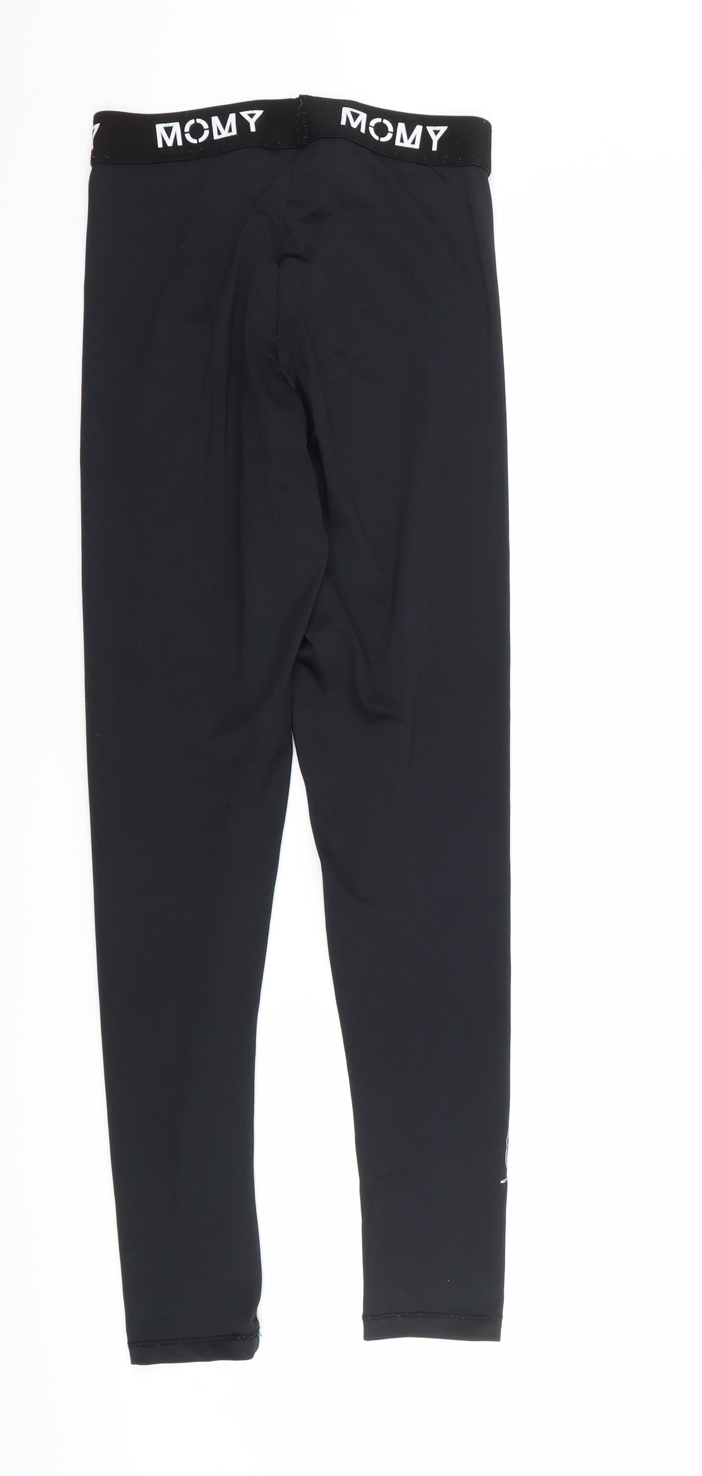 momy Womens Black   Capri Leggings Size XS L25 in