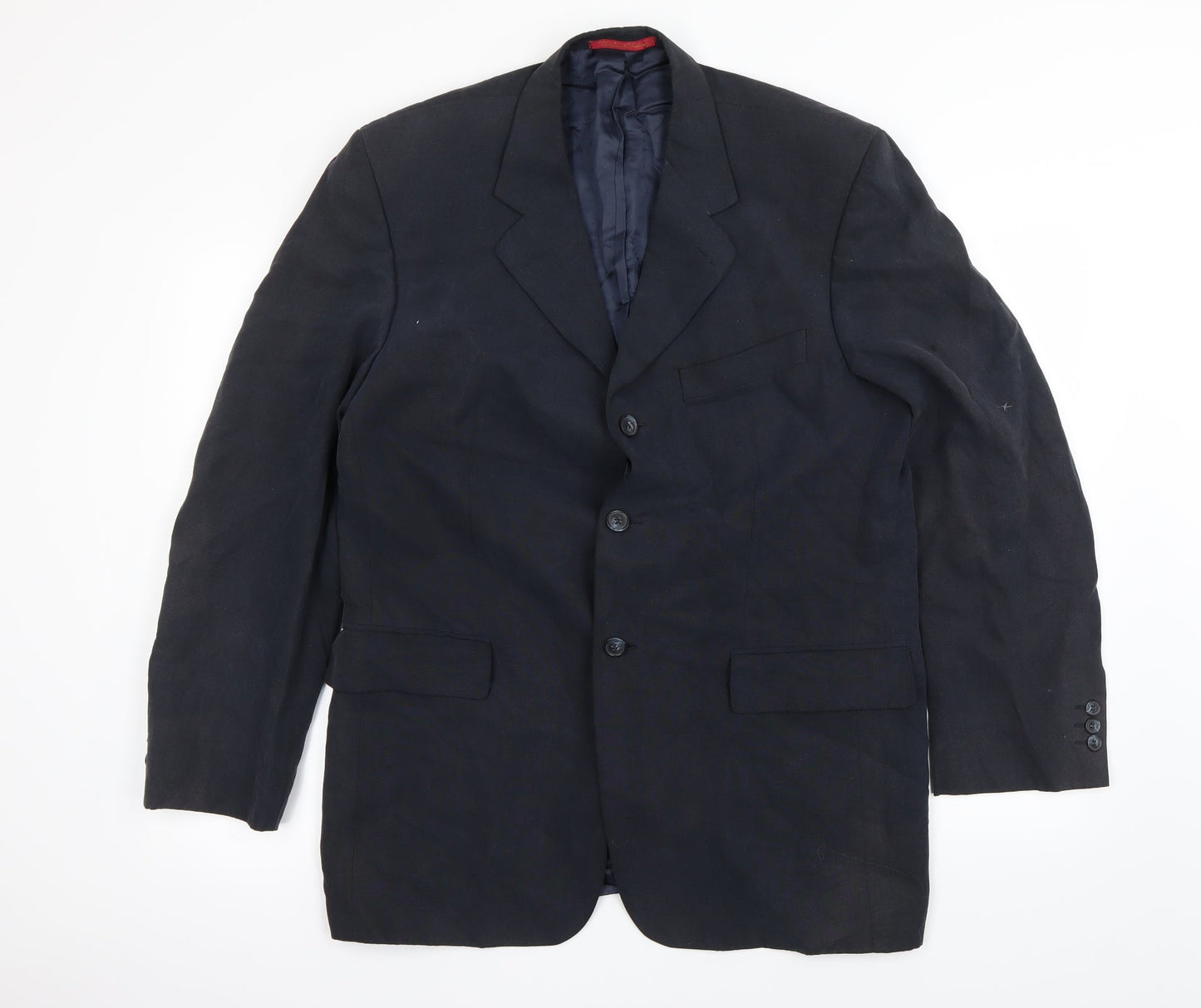 Mens UK Size M Preworn Regular Blue Suit Jacket