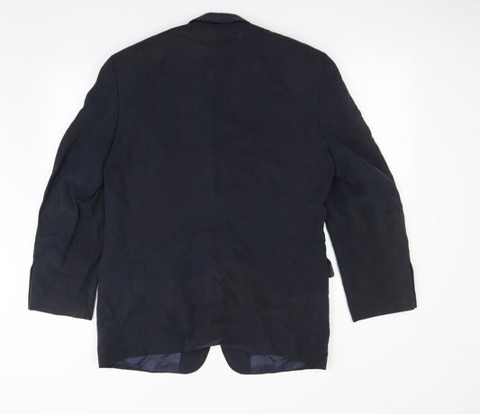 Mens UK Size M Preworn Regular Blue Suit Jacket
