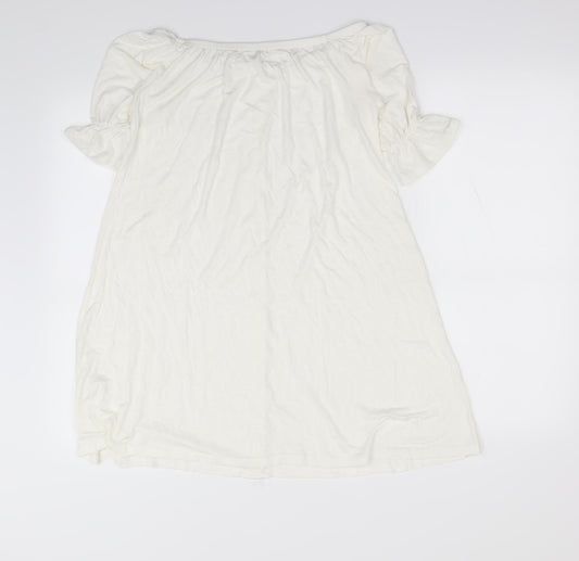 Boohoo Womens White   Mini  Size 8