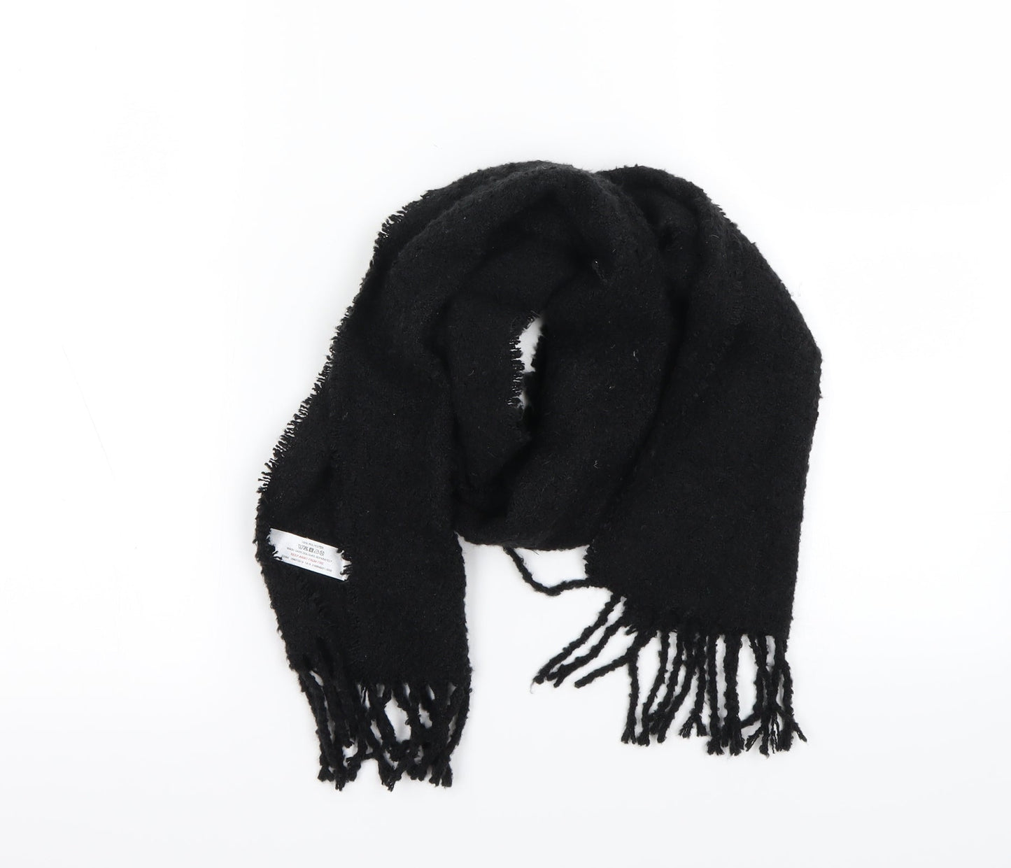 Preworn Unisex Black    Scarf