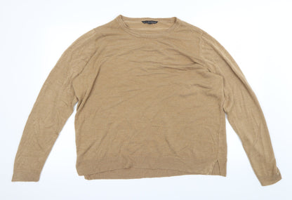 Love knitwear Womens Brown   Pullover Jumper Size 20