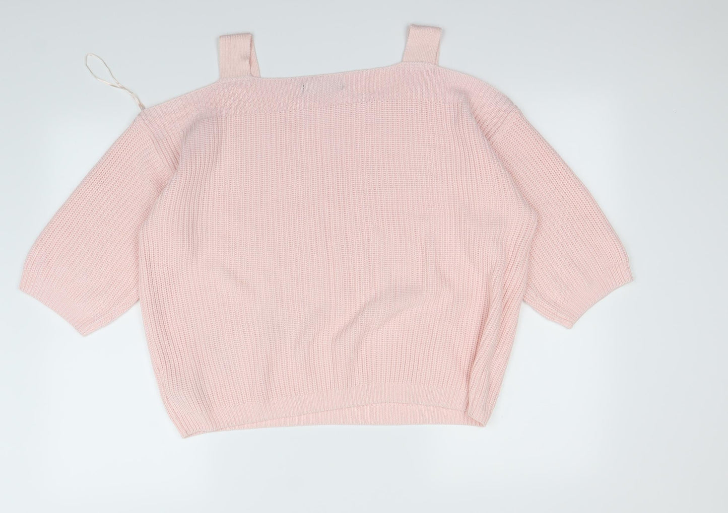 M&S Womens Pink   Pullover Jumper Size L
