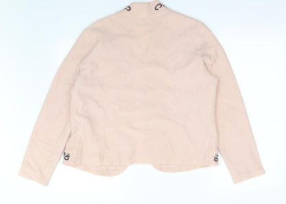 scriba Womens Pink   Jacket  Size M