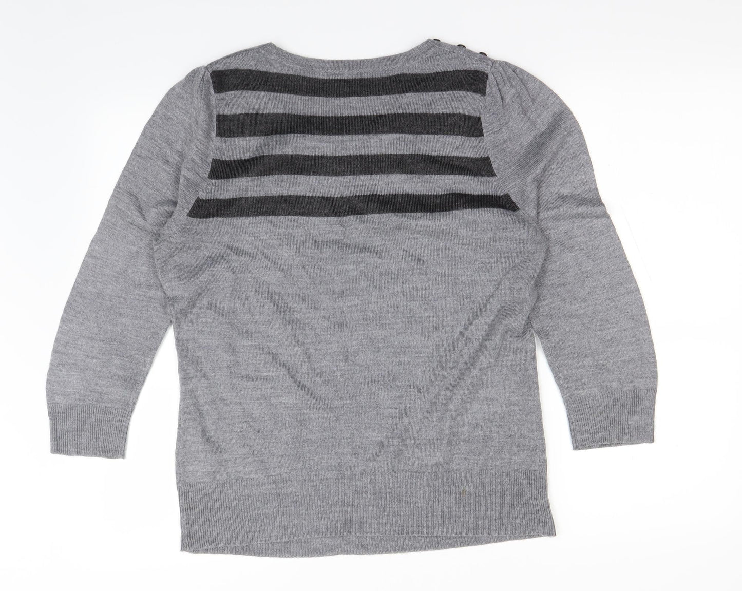 BHS Womens Grey   Pullover Jumper Size 12