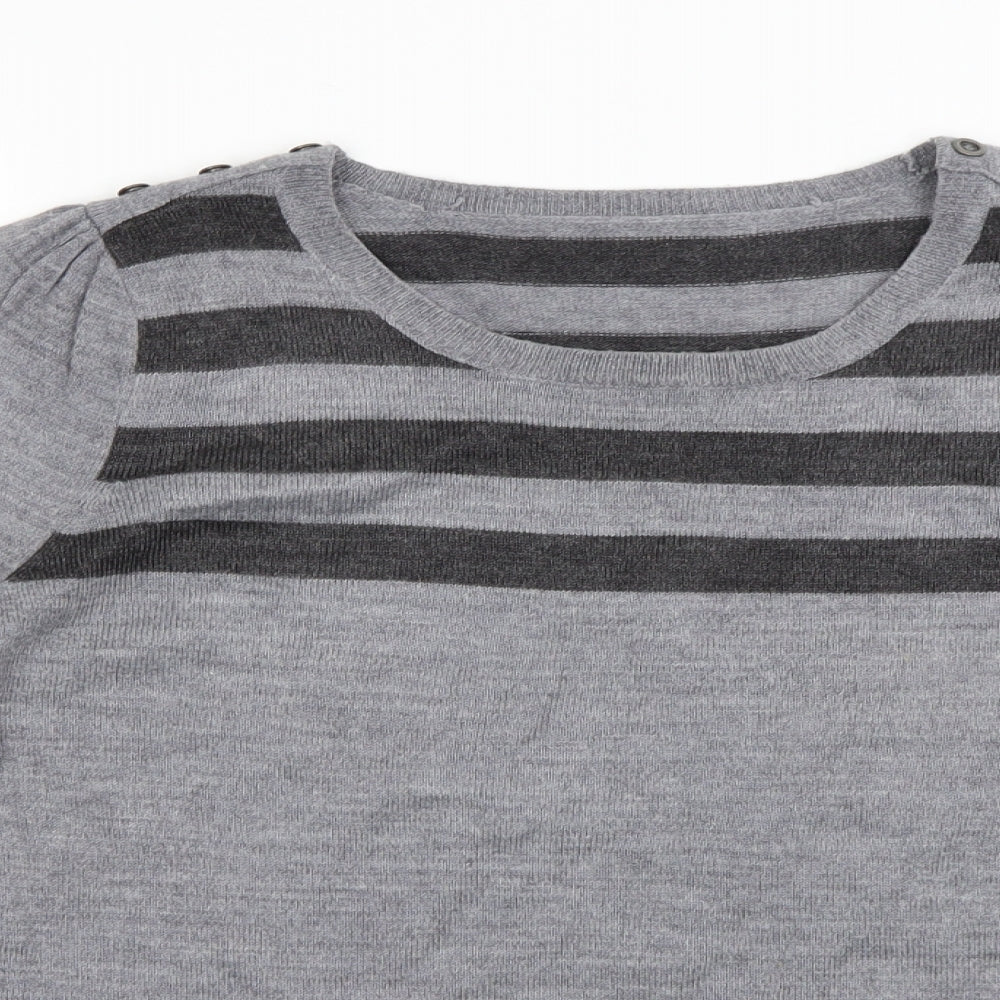 BHS Womens Grey   Pullover Jumper Size 12