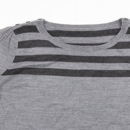 BHS Womens Grey   Pullover Jumper Size 12
