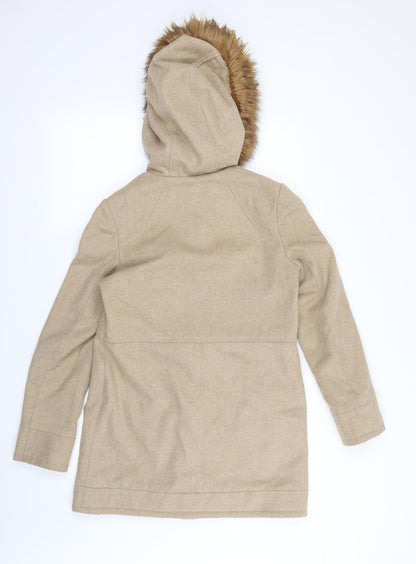 TU Womens Beige   Jacket Coatigan Size 8