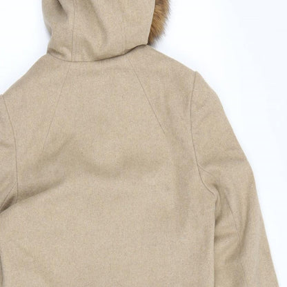 TU Womens Beige   Jacket Coatigan Size 8