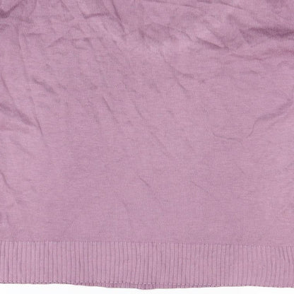 AJC Womens Purple   Pullover Sweatshirt Size 14