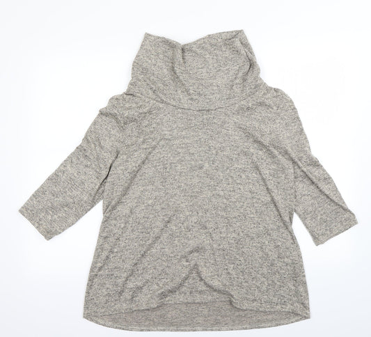 Tru Collection Womens Grey   Pullover Jumper Size 18
