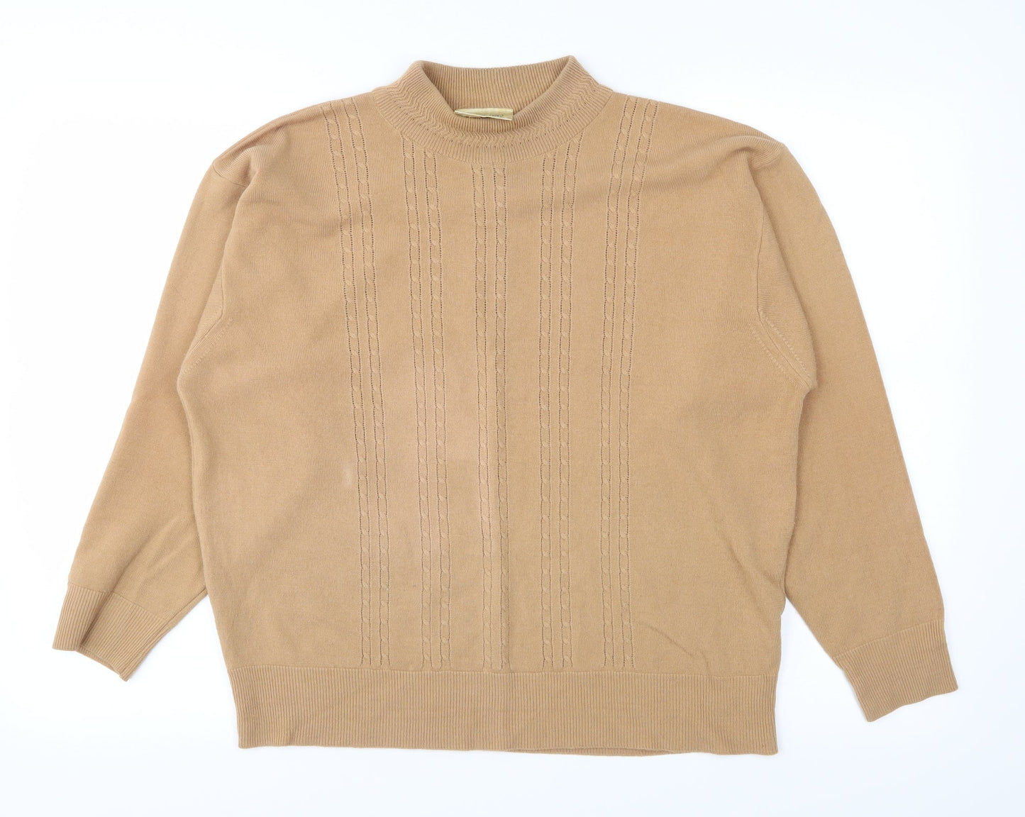 Courtelle Womens Brown   Pullover Jumper Size XL