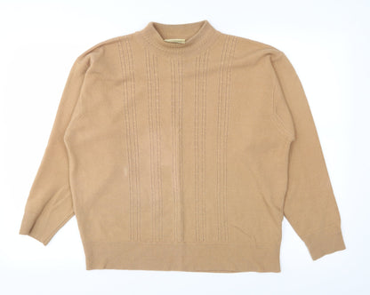 Courtelle Womens Brown   Pullover Jumper Size XL