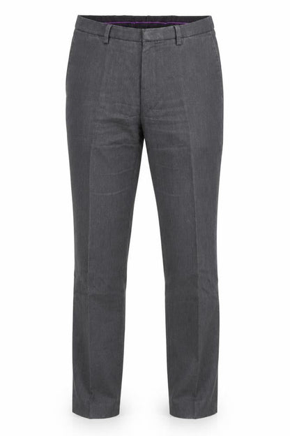 Mens UK Size 34 Burton Slim Fit  Grey Trousers