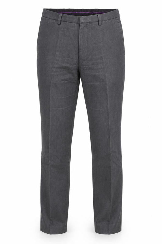 Mens UK Size 34 Burton Slim Fit  Grey Trousers