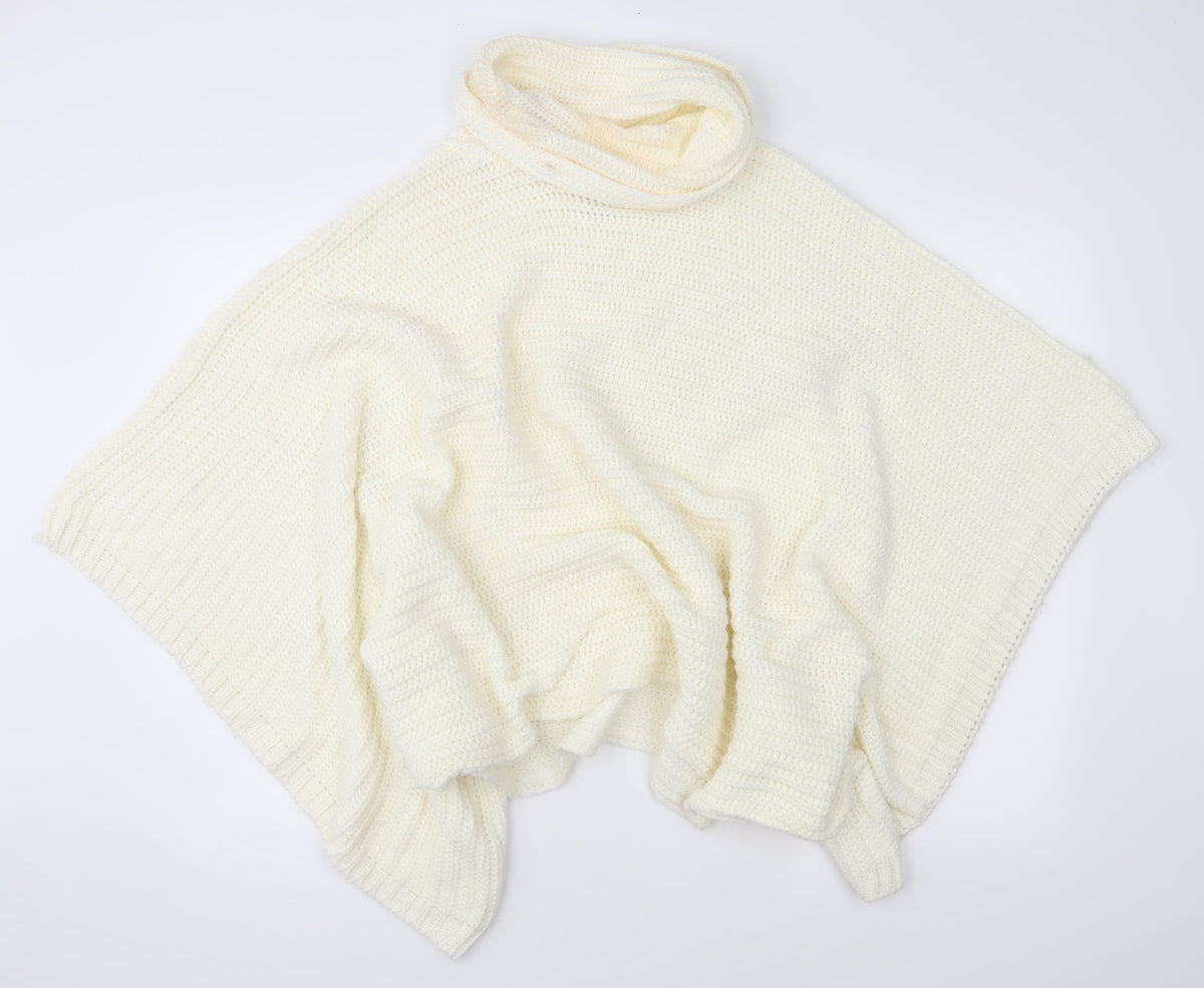 In the Style Womens Ivory    Shawl/Wrap