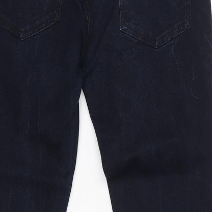 DNM AUTHENTIC Womens Blue   Straight Jeans Size 36 L30 in