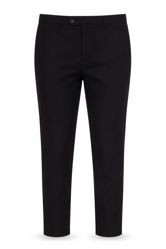Womens UK Size 48 Cedar Wood State Regular Fit  Black Trousers