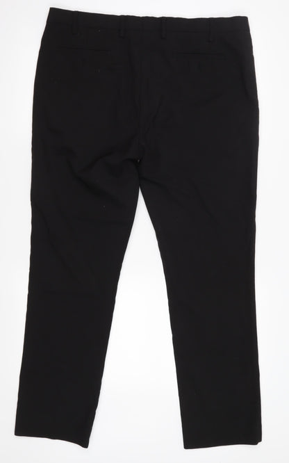 Cedar Wood State Womens Black   Trousers  Size 48 L27 in