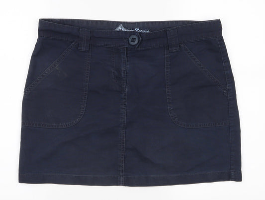 New Look Womens Blue   A-Line Skirt Size 14