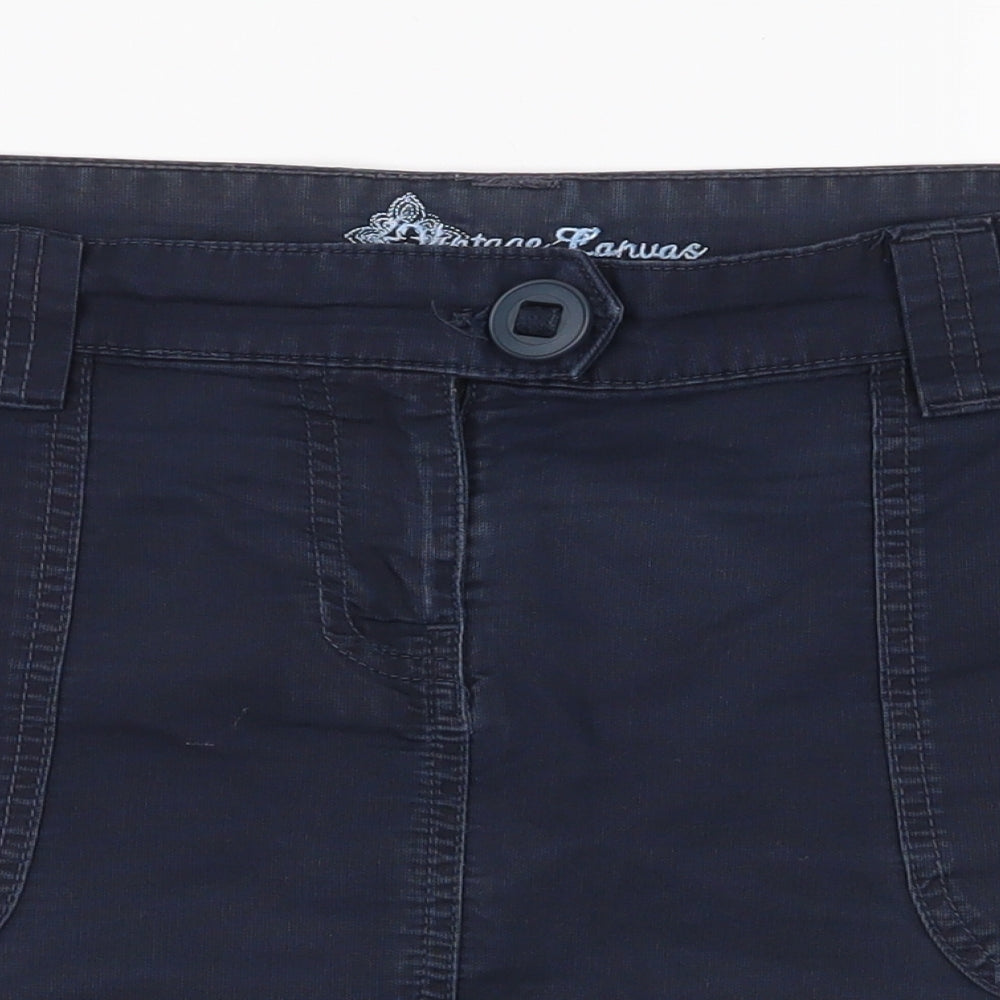 New Look Womens Blue   A-Line Skirt Size 14