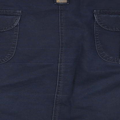 New Look Womens Blue   A-Line Skirt Size 14