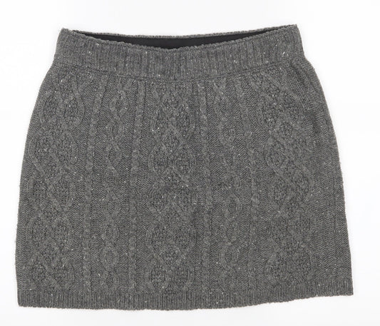 Atmosphere Womens Grey   A-Line Skirt Size 12
