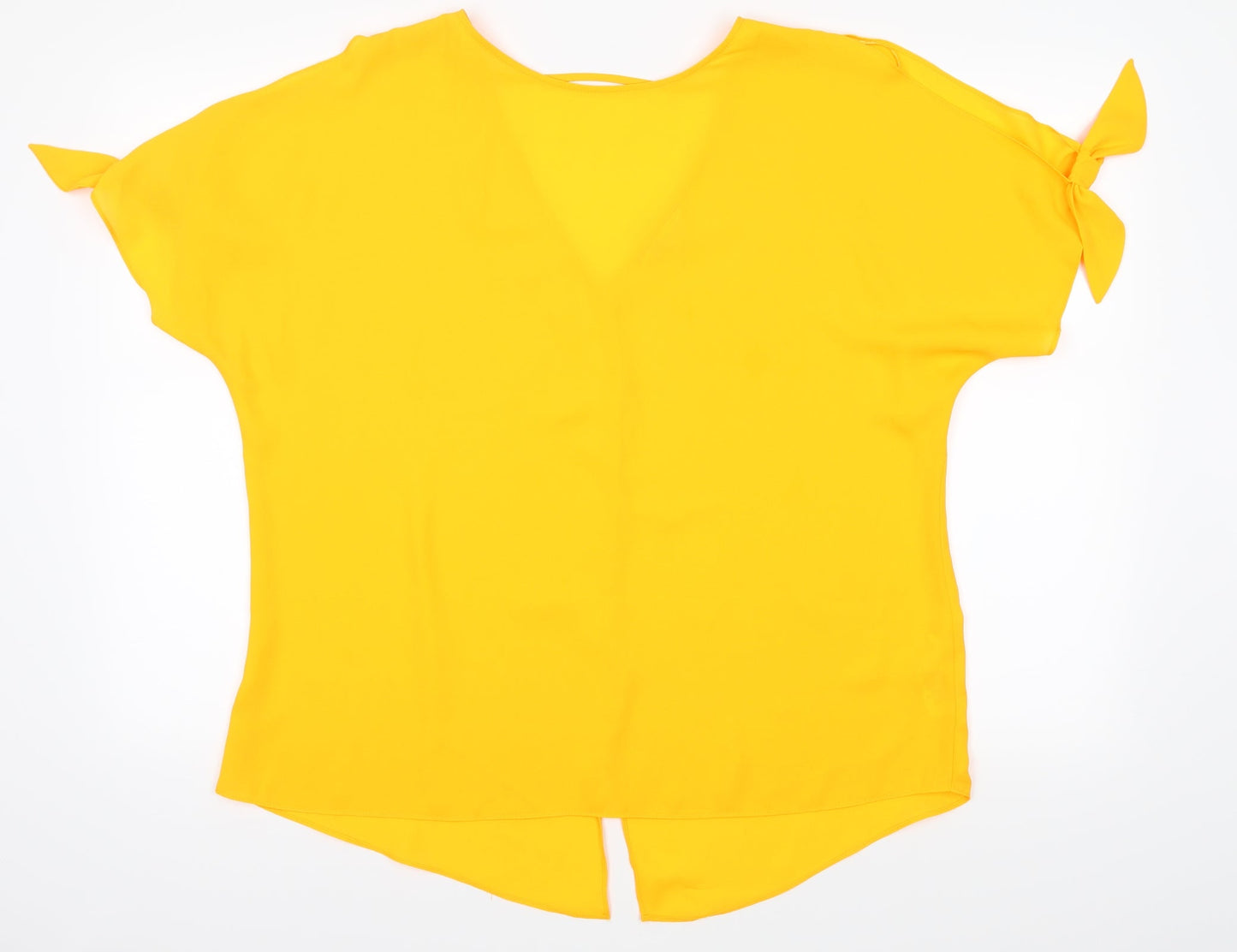 Peacocks Womens Orange   Basic Blouse Size 16