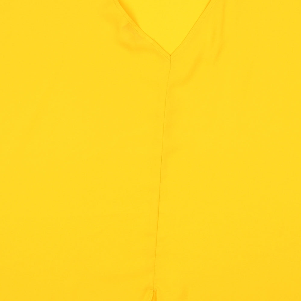 Peacocks Womens Orange   Basic Blouse Size 16