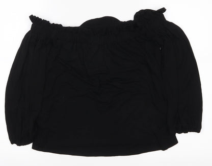 Primark Womens Black   Basic Blouse Size XS