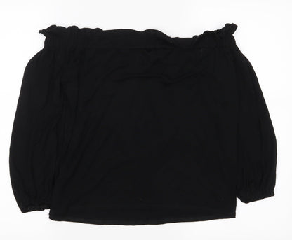Primark Womens Black   Basic Blouse Size XS