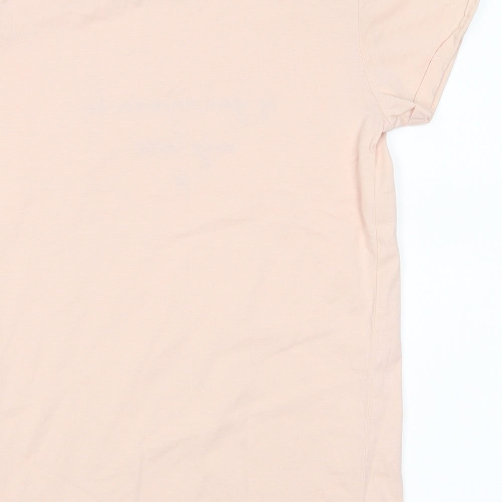 Womens UK Size  New Look Pink Basic T-Shirt