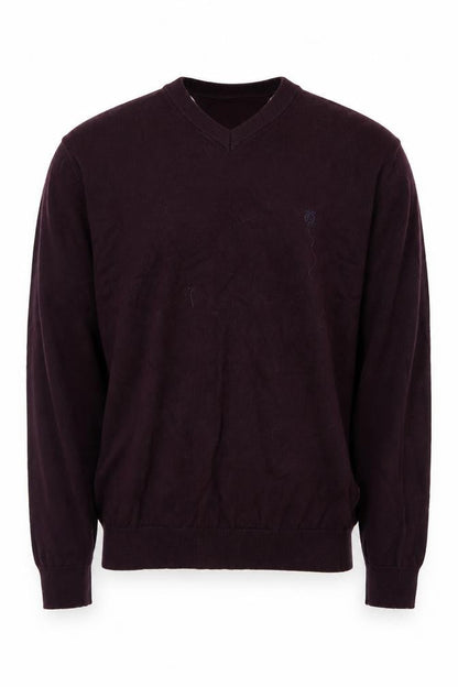 Mens UK Size M Peter Werth Purple Pullover Jumper